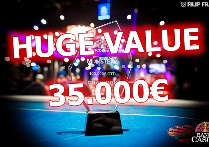 Banco Casino Masters €10K GTD: V prizepoolu chybí €35K a je pouhých 40 kvalifikovaných