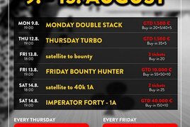 Imperator: V pátek o €10K GTD, v sobotu startuje Imperator Forty!