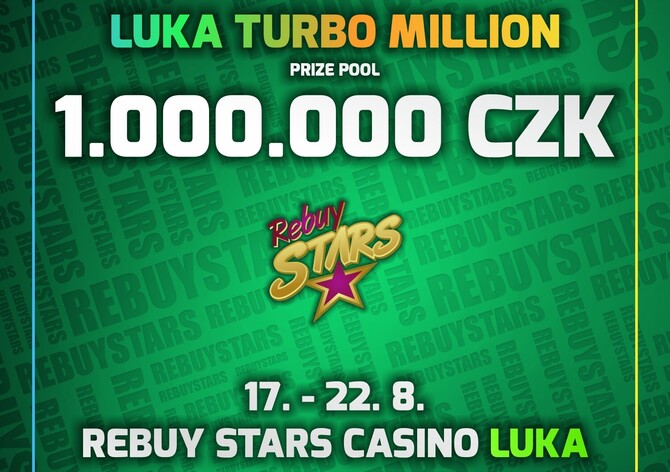 Vícedenní speciál Luka Turbo Million o skvělý 1.000.000 Kč startuje v úterý! 