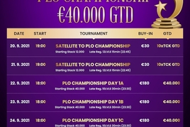 Jistotu finále PLO Championship má 21 hráčů! Do naplnění garance chybí přes €16.000