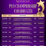 Jistotu finále PLO Championship má 21 hráčů! Do naplnění garance chybí přes €16.000