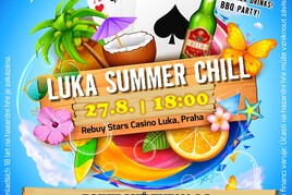 RS Luka: Páteční Summer Chill – prize pool 300.000 Kč a letní party na střeše obchoďáku