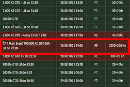 ČPT startuje! Už dnes WarmUp 100K GTD a 10K High Roller s garancí 100K