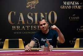 Čechům se v Casino Bratislava daří! Studený kraloval v Madness Grand Final!