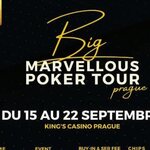 King&#039;s Prague: Big Marvelous Poker Tour o desetitisíce euro startuje