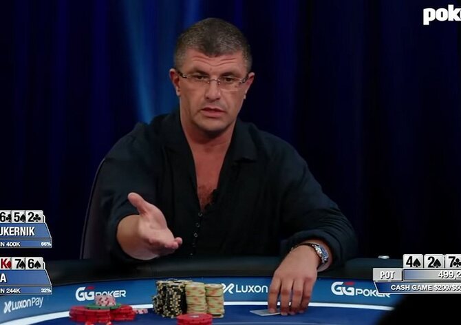 Leon Tsoukernik smolně prohrál $500K pot!