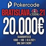 Pokercode startuje exkluzivním jednodeňákem €20K GTD jen za €110