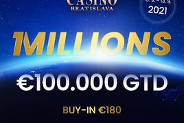 Turnaj Millions i PLO Championship! Unikátní září v Casino Bratislava!