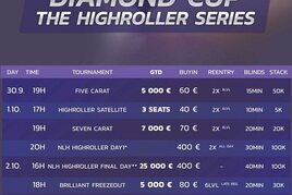 Grand Casino Aš: Diamond HR Series nabízí celkové garance €52.000!