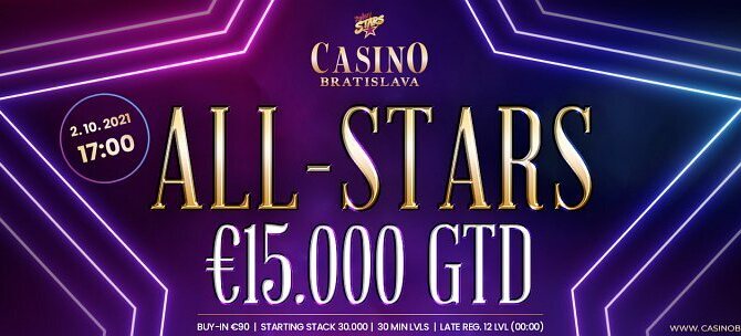 Casino Bratislava: Exkluzivní PLO CG Festival a All-stars série