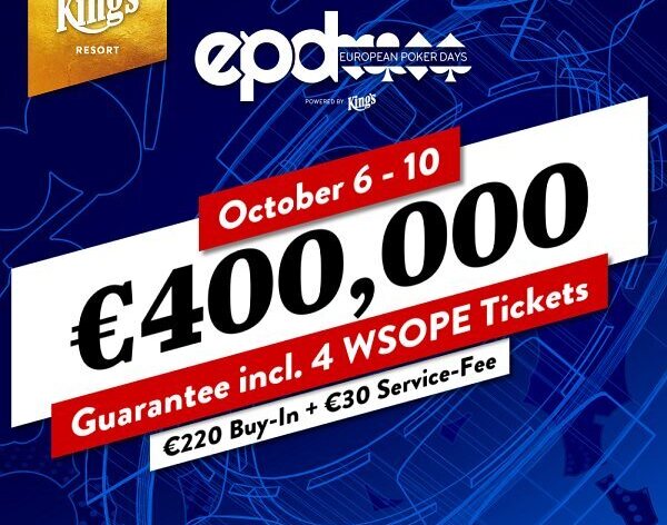 Evropské Pokerové Dny garantují €400.000