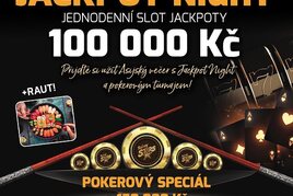 RS Area Bory Plzeň: Čtvrteční Asijský večírek bude okořeněný pokerem o 150K a Jackpot Night o 100K