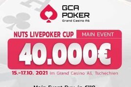 Do Grand Casina Aš míří Nuts Livepoker Cup s celkovou garancí €44.000!