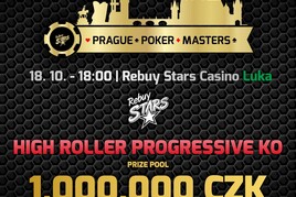 RS Luka: Prague Poker Masters odpálí pondělní High Roller Progressive KO o 1M!