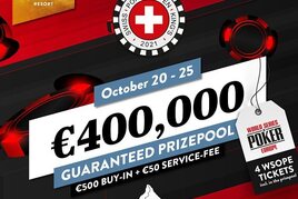 King&#039;s: Swiss Poker Open nabízí za €550 garanci €400.000