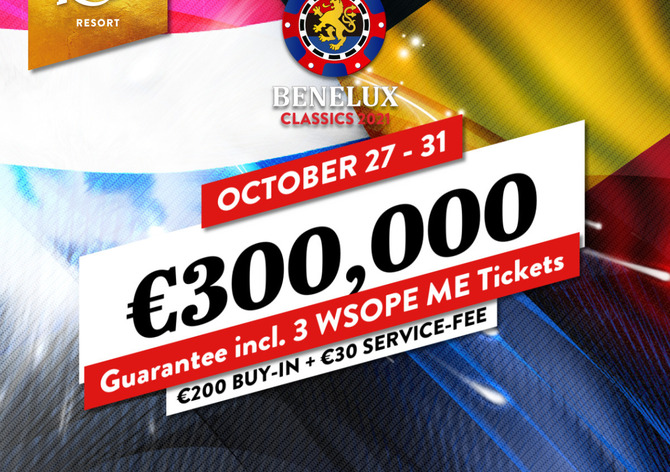 Tento týden v King&#039;s: Turnaj Benelux Classics o €300.000!