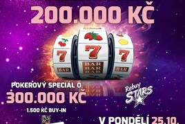 RS Plzeň: Jackpot Night Special s turnajem o 300.000 Kč a slot jackpoty za 200.000 Kč už v pondělí