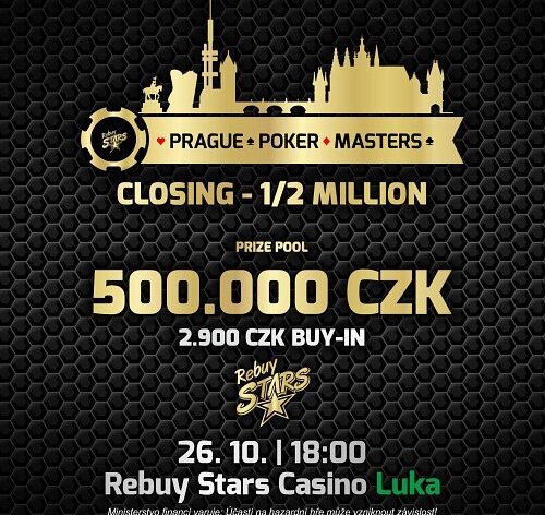 Přijďte na pražská Luka v úterý zabojovat o 500.000 Kč! 