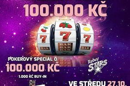 RS Kladno: Jackpot Night Special s turnajem o 100.000 Kč a slot jackpoty za 100.000 Kč už ve středu