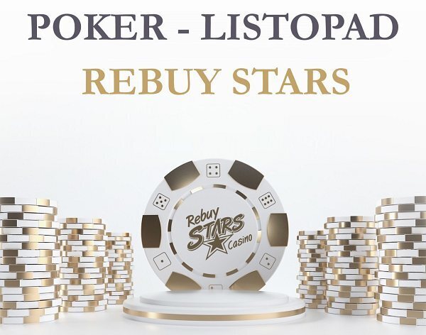 Více než 12.000.000 Kč na odměnách listopadových turnajů v Rebuy Stars! 