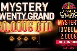 Mystery Weekend v Banco Casinu přinese celkovou garanci €30.000!