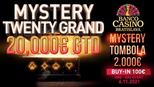 Mystery Weekend v Banco Casinu přinese celkovou garanci €30.000!
