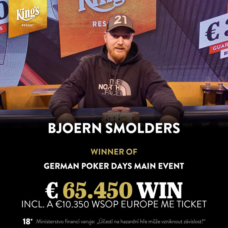 14.11.2021 German Poker Days Main Event - Winner