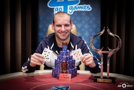 Matěj Vantuch je šampionem listopadové Poker Fever Series