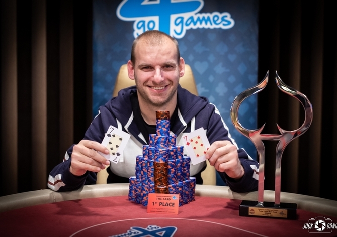 Matěj Vantuch je šampionem listopadové Poker Fever Series