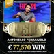 WSOPE Opener: První náramek putuje do Itálie