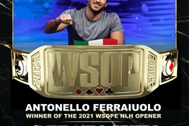 WSOPE Opener: První náramek putuje do Itálie