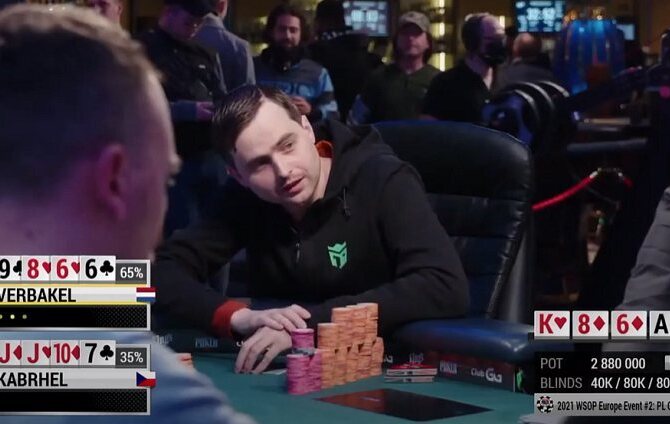 WSOPE PLO: Z chipleadu nakonec osmé místo pro Martina Kabrhela
