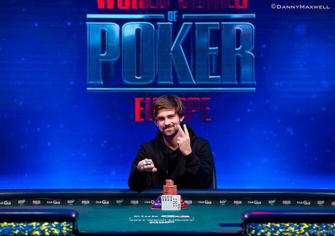 WSOPE: Historicky první náramek pro Slovensko získal Samuel Straňák