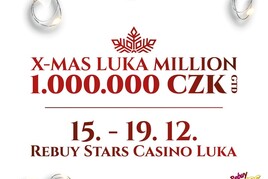 RS Luka: X-Mas Luka Million s garancí 1.000.000 Kč startuje od středy