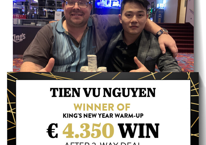 King&#039;s: Novoroční WarmUp zvládl nejlépe Tien Nguyen