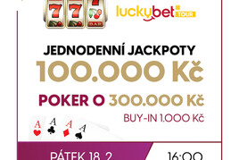 RS Luka: Páteční Jackpot Night s jackpoty 100K okořeněná pokerem o 300K