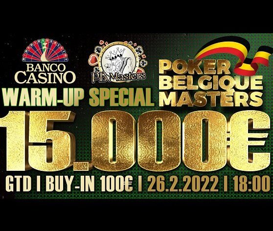 Soutěž: PBM v Banco Casinu startuje Warm-Up Weekendem €25K GTD