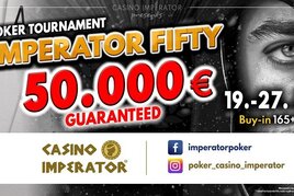 Imperator Fifty: Po dni 1A zatím jen 18 registrací
