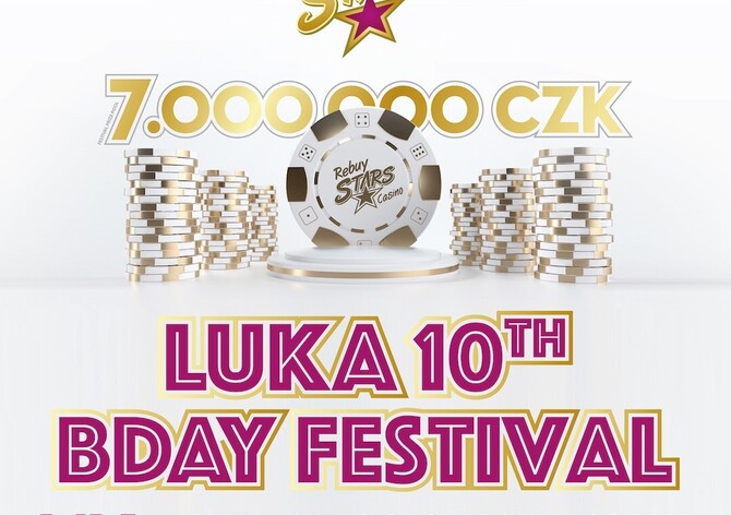 Rebuy Stars: 7.000.000 Kč GTD přináší březnové narozeninové oslavy v Casinu Luka