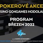 Březen v Go4games Hodolany: Zlevněný Poker Fever Cup a další Speciály