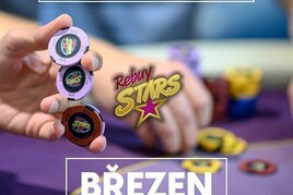 Rebuy Stars: Narozeninový Main Event o 5.000.000 Kč, BDay High Roller o 1M a další březnové pecky!