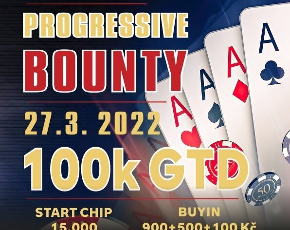 Showdown nabídne v neděli Progressive Bounty s garancí 100.000 Kč