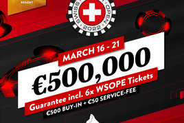 King&#039;s: Swiss Poker Open nabízí za €550 garanci €500.000