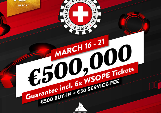 King&#039;s: Swiss Poker Open nabízí za €550 garanci €500.000