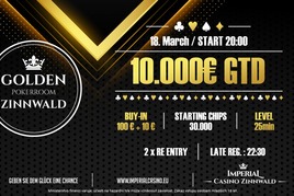 Cínovec: V pátek si v Casinu Imperial Zinnwald zahrajete minimálně o €10.000