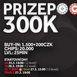 Banco Casino Teplice: O víkendu o 300.000 Kč!