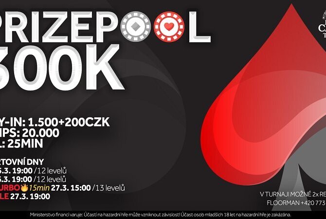 Banco Casino Teplice: O víkendu o 300.000 Kč!