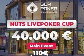 Tohle není Apríl! Nuts Livepoker Cup v Aši s garancí €40.000!