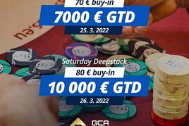 Grand Casino Aš: Víkend o €17K, další týden Nuts Livepoker Cup!