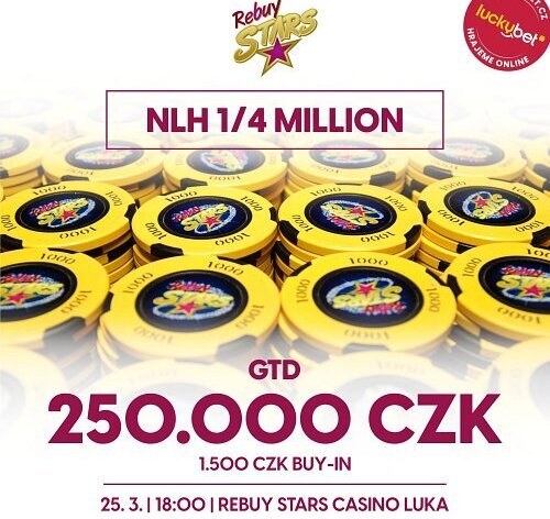 Přijďte na pražská Luka v pátek zabojovat o 250.000 Kč!